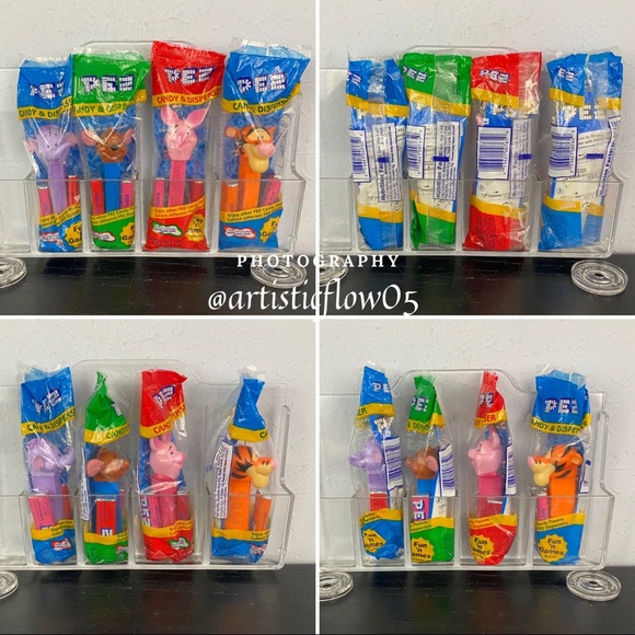 NEW RETIRED 2004 PEZ Roo & Lumpy w Piglet & Tigger - Picture 6 of 7